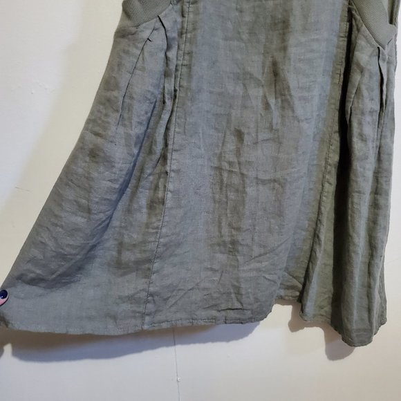 Pistache Gray Sleeveless Dress - Picture 6 of 14